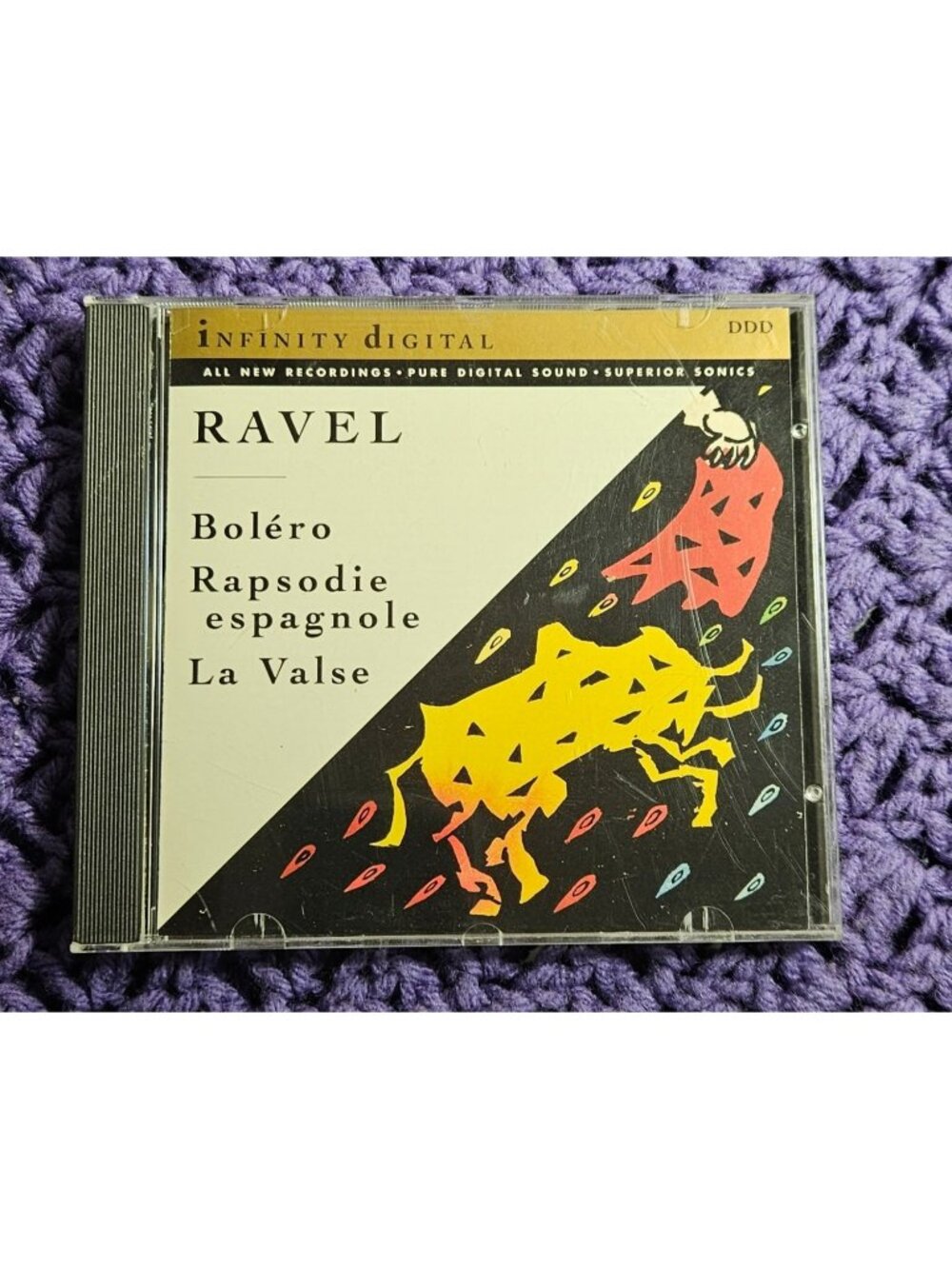 Georgian Festive Orchestra Ravel CD